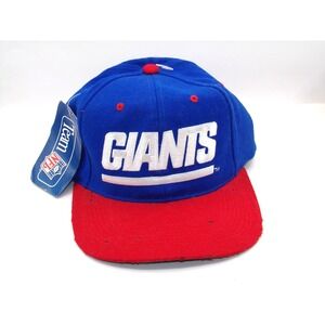 Vintage New York Giants Hat Cap Snapback NFL Sports Logo Football 90s With Tags